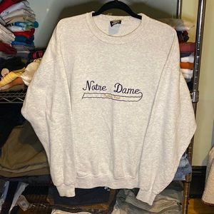 Vintage Notre Dame Crewneck